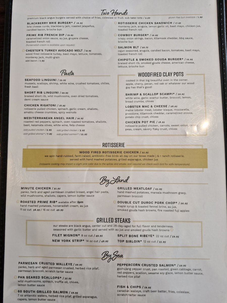 Hazelwood Food and Drink Menu - Image 1
