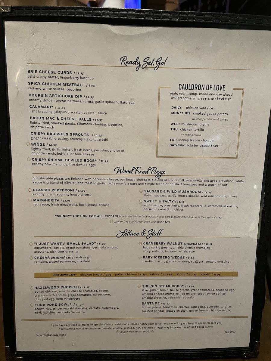 Hazelwood Food and Drink Menu - Image 5
